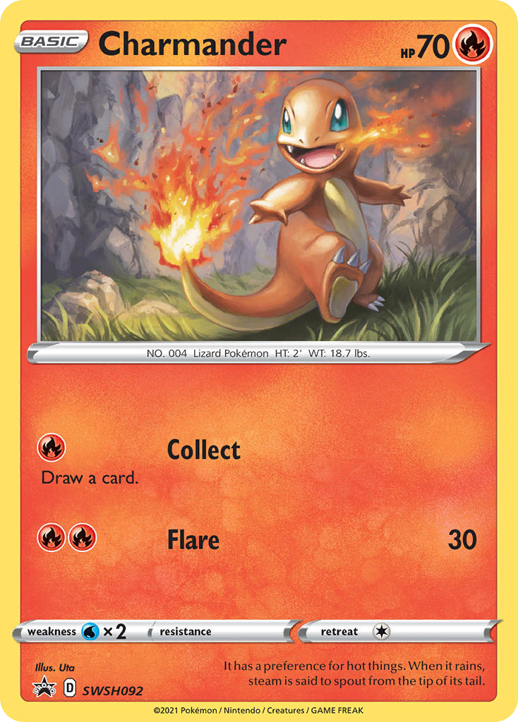 Sword & Shield Promo's Charmander #92